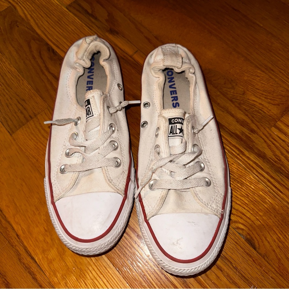 Low top White Converse